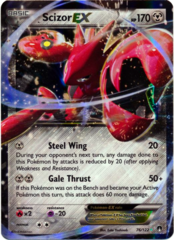 Scizor EX 72/122 JUMBO OVERSIZED Holo Promo - Scizor EX Collection Box